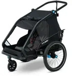 Cube Double CMPT Kinder Fahrradanhaenger - black