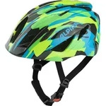 Alpina Pico Kinderfahrradhelm - neon-green blue - 50-55