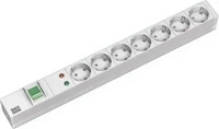 Bachmann 333.406, Bachmann 19 Zoll Steckdosenleiste 7x Steckdose NF / FF 1HE