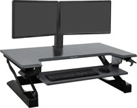 Ergotron 33-406-085, Ergotron WorkFit-TL Sit-Stand Desktop Workstation schwarz