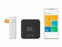 tado° Starter Kit - Smartes Thermostat V3+ (Verkabelt) Black Edition für