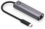 Homey Ethernet-Adapter - USB-C zu LAN Adapter - Silber