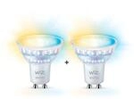 WiZ Tunable White GU10 60W - GU10 Spot mit Glaslinse - 2er-Set - Wei&szlig;