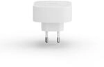 Zens Wireless Charging Adapter (EU) - Duo-Ladestecker mit Qi2 - Wei&szlig;