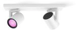 Philips Hue White & Color Ambiance Argenta 2 Spots 700lm - Wei&szlig;