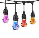 Nanoleaf Essentials Matter Smart Outdoor String Light Starter 30m - Schwarz