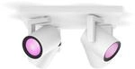 Philips Hue White and Color Ambiance Argenta Bluetooth 4er Spot-Lampe - Wei&szlig;
