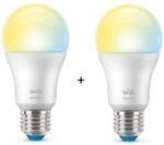 WiZ Tunable White Lampe E27 A60 60W matt - 2er-Set - Wei&szlig;