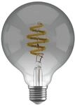 Hombli Filament Bulb CCT E27 G95-Smokey - Silber