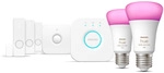 Philips Hue Secure Sensoren Starter-Set inkl. Hue Bridge - Weiß