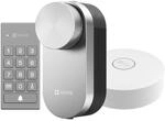 EZVIZ Smart Lock DL01 Pro + DL01CP Tastatur + A3 Gateway - Silber