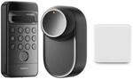 SwitchBot Smart Lock Ultra + Hub Mini Matter + Keypad Vision - Schwarz