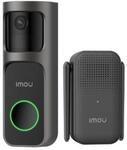 Imou Doorbell 2S Kit - 2K WLAN-Akku-Videot&uuml;rklingel mit Gong - Schwarz
