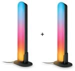 WiZ Gradient Light Bar - 2er-Set - Schwarz