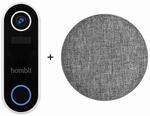 Hombli Smart Doorbell 2 inkl. Chime 2 - Schwarz