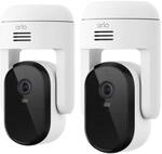 Arlo Essential 3 2K PTZ-Sicherheitskamera - 2er-Set - Wei&szlig;