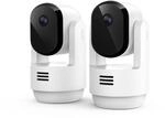 Arlo Essential 3 2K Pan-Tilt-Zoom Camera - Schwenk-Neige-Innenkamera - 2er-Set -