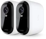 Arlo Essential HD XL Au&szlig;enkamera - 2er-Set - Wei&szlig;