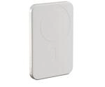 Zens Powerbank Pro 1 - Schlanker Zusatzakku mit 5.000 mAh, 15W - Wei&szlig;