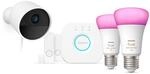 Philips Hue Secure Kamera Bundle - 1x kabelgebundene Kamera + 2x Kontaktsensor + 2x