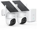 aosu SolarCam D1 Classic - 2er-Set Wei&szlig;