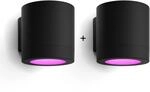 Philips Hue White & Color Ambiance Muscari Wandspot - 2er-Set