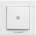 Homematic IP Wandtaster 2-fach - Wei&szlig;
