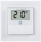 Homematic IP Temperatur- und Luftfeuchtigkeitssensor mit Display &ndash; innen - Wei&szlig;