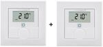 Homematic IP Wandthermostat mit Luftfeuchtigkeitssensor - 2er-Set