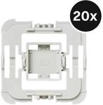 Homematic Adapter-Set Busch-Jaeger, 20er Set - Wei&szlig;