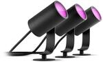 Philips Hue LED Spot Lily Basis Kit (3er-Set) - Schwarz
