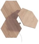 Nanoleaf Elements Wood Look Hexagons Expansion Pack - 3er-Set - Holz