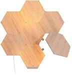 Nanoleaf Elements Wood Look Hexagons Starter Set &ndash; 7er-Set - Holz