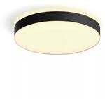 Philips Hue White Ambiance Enrave Deckenleuchte M 2450lm + Dimmschalter - Schwarz