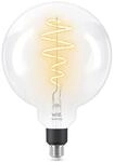 WiZ 40W E27 Globeform Filament Clear Warm- und Kaltwei&szlig; - Wei&szlig;