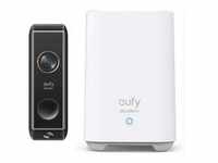 eufy Video Doorbell Dual + HomeBase 2 - 2K-Videotürklingel mit Basisstation -