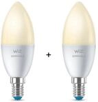 WiZ 40W E14 Kerzenform Tunable Wei&szlig; 2er-Pack - Wei&szlig;