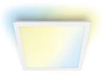 WiZ Panel Deckenleuchte Tunable White Quadratisch 1000lm - Wei&szlig;