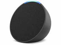 Amazon Echo Pop - Kompakter WLAN & Bluetooth Lautsprecher mit Alexa - Schwarz