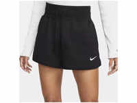 Nike FD1409-010, Sportswear Phoenix Fleece High-Rise Shorts, NIKE, Apparel, Schwarz,