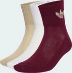 adidas Originals 3 PACK - Quarter Socks Herren Socken Multicolor Gr&ouml;&szlig;e 43-45
