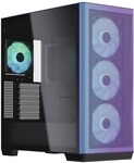 C1 Midi Tower schwarz/chromaflair