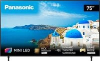 TX-75MXW954 189 cm (75") Mini LED-TV metal black hairline, 4K Ultra HD, Smart-TV, 120