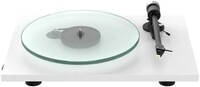 T2 W Plattenspieler mit WLAN Streaming matt wei&szlig;