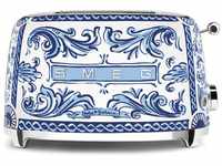 TSF01DGBEU Dolce & Gabbana Doppelschlitz-Toaster blu mediterraneo