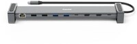 9 Port USB-C-Docking-Station grau