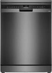 SN23EC03ME Stand-Geschirrsp&uuml;ler 60 cm black inox