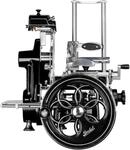 Volano B2 fiorato Aufschnittmaschine schwarz