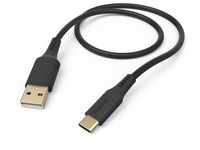 Ladekabel Flexible (1,5m) USB-A>USB-C schwarz