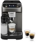 ECAM320.70.TB Magnifica Plus Kaffee-Vollautomat titan/schwarz, Milchbeh&auml;lter, Latte